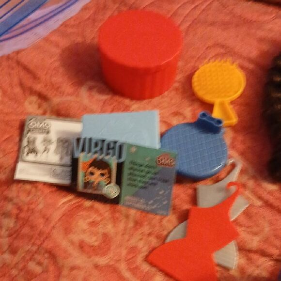 Stylish Doll with Denim Outfit and Accessories - Picture 3 of 4
